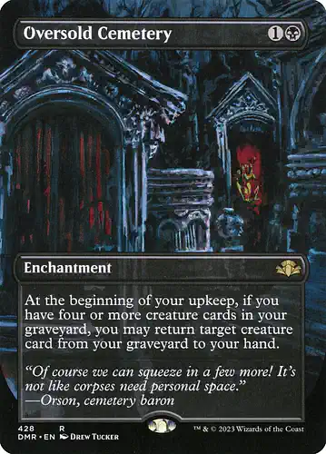 Oversold Cemetery - dmr Spoiler