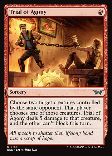 Trial of Agony - dsk Spoiler