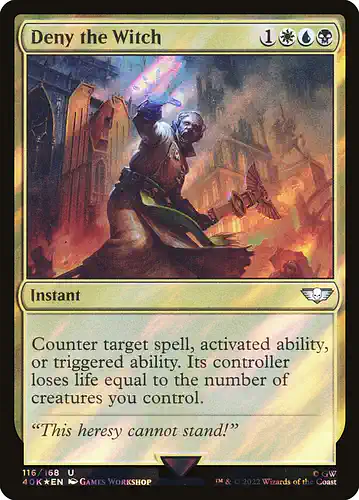 Deny the Witch - 40k Spoiler