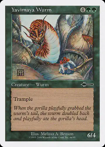 Yavimaya Wurm - btd Spoiler