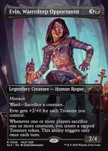 Evin, Waterdeep Opportunist - slx Spoiler
