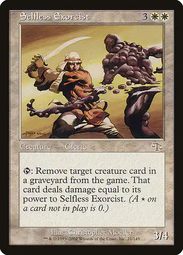 Selfless Exorcist - jud Spoiler