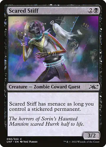 Scared Stiff - unf Spoiler