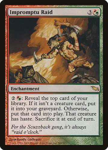 Impromptu Raid - shm Spoiler