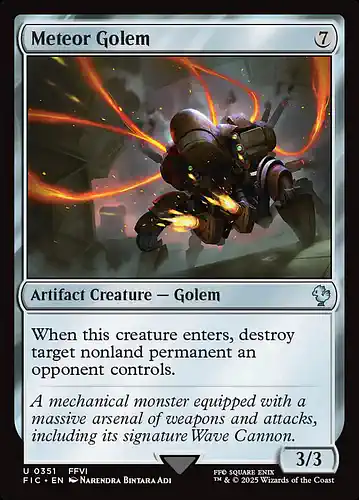 Meteor Golem - fic Spoiler
