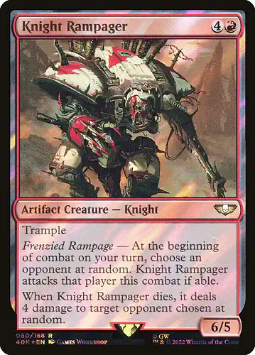 Knight Rampager - 40k Spoiler
