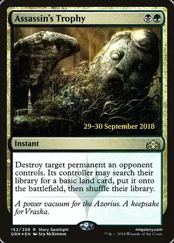 Assassin's Trophy - grn Spoiler
