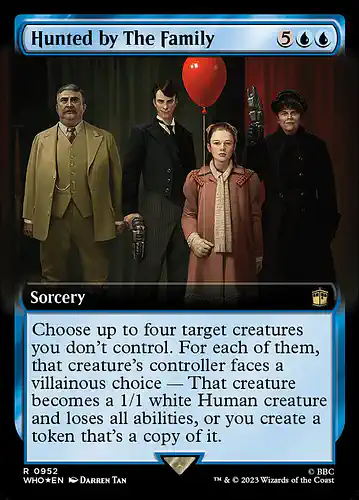 Hunted by The Family - who Spoiler