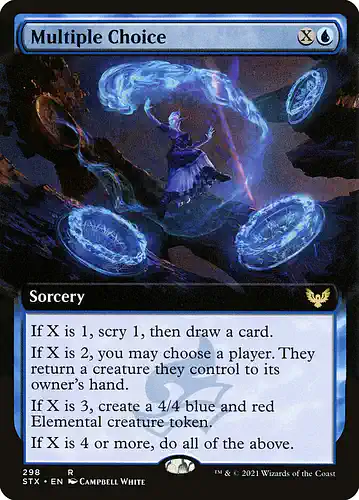 Multiple Choice - stx Spoiler