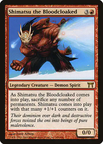 Shimatsu the Bloodcloaked - chk Spoiler