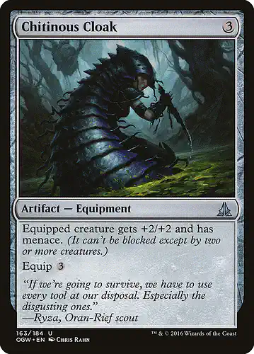 Chitinous Cloak - ogw Spoiler