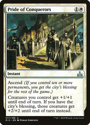 Pride of Conquerors - rix Spoiler