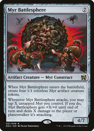 Myr Battlesphere - ddu Spoiler