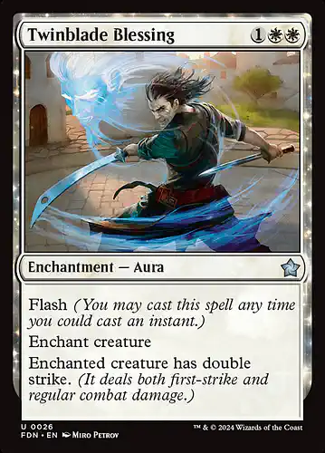 Twinblade Blessing - fdn Spoiler