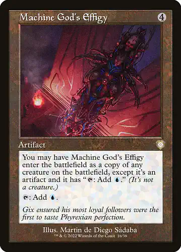 Machine God's Effigy - brc Spoiler