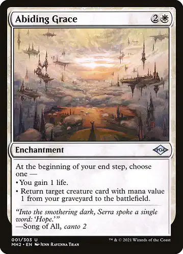 Abiding Grace - mh2 Spoiler
