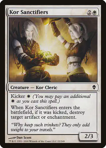 Kor Sanctifiers - zen Spoiler
