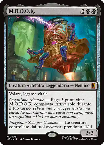 M.O.D.O.K. - msh Spoiler