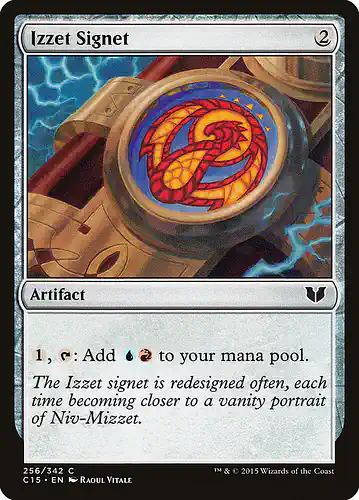 Izzet Signet - c15 Spoiler