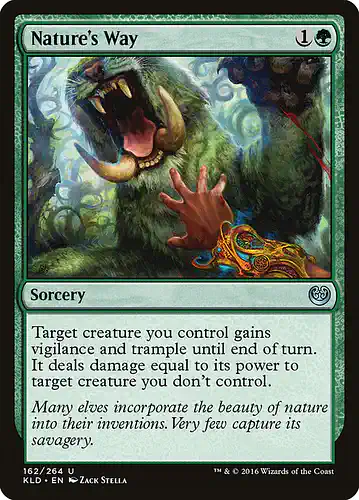 Nature's Way - kld Spoiler