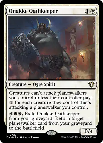 Onakke Oathkeeper - cmm Spoiler
