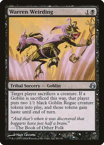 Warren Weirding - mor Spoiler