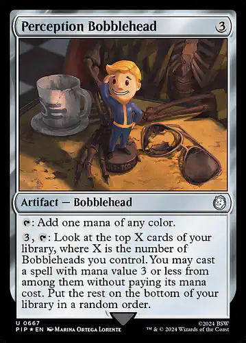 Perception Bobblehead - pip Spoiler