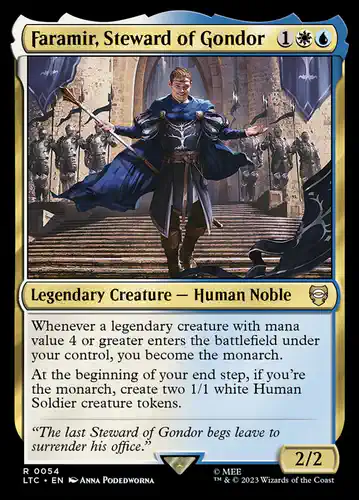 Faramir, Steward of Gondor - ltc Spoiler