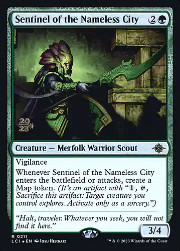 Sentinel of the Nameless City - lci Spoiler