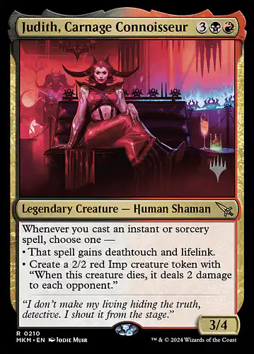Judith, Carnage Connoisseur - mkm Spoiler