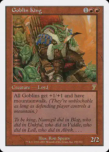 Goblin King - 7ed Spoiler