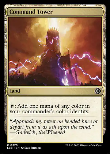 Command Tower - lcc Spoiler