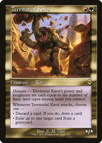 Territorial Kavu - mh2 Spoiler