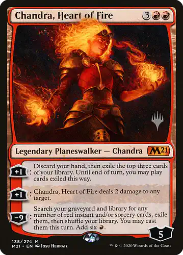 Chandra, Heart of Fire - m21 Spoiler
