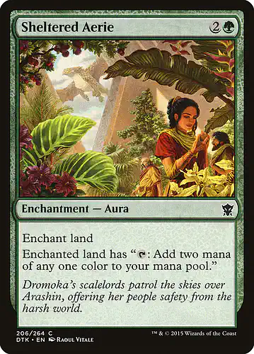 Sheltered Aerie - dtk Spoiler