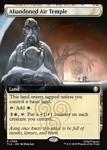 Abandoned Air Temple - tla Spoiler