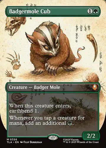 Badgermole Cub - tla Spoiler