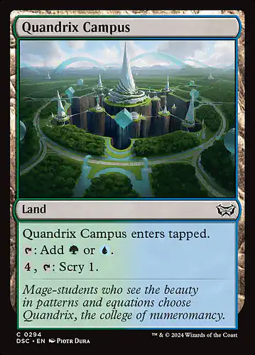 Quandrix Campus - dsc Spoiler
