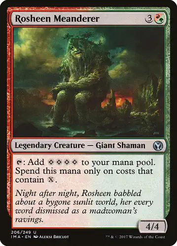 Rosheen Meanderer - ima Spoiler