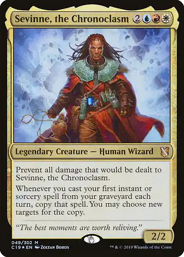 Sevinne, the Chronoclasm - c19 Spoiler