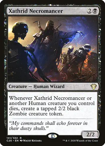 Xathrid Necromancer - c20 Spoiler