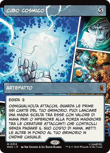 Cosmic Cube - msh Spoiler