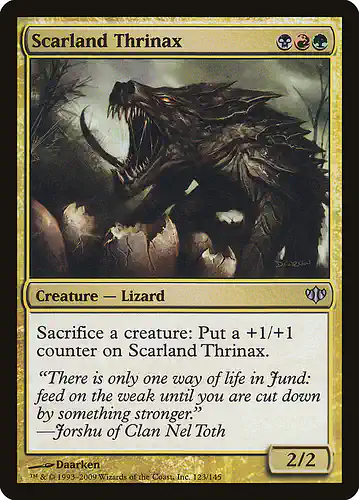 Scarland Thrinax - con Spoiler