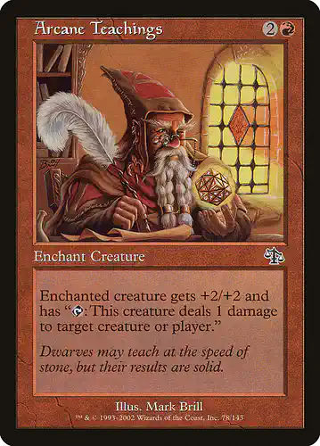 Arcane Teachings - jud Spoiler