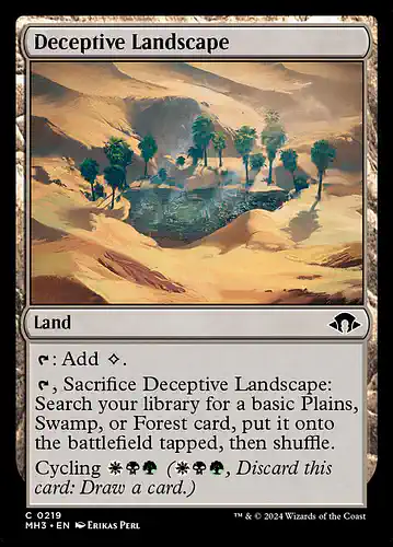Deceptive Landscape - mh3 Spoiler