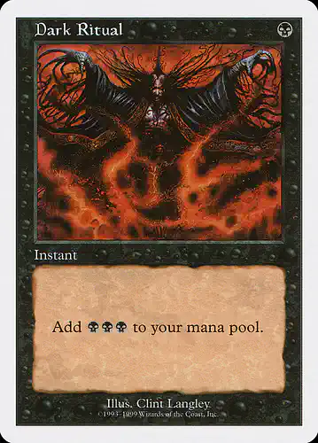Dark Ritual - brb Spoiler