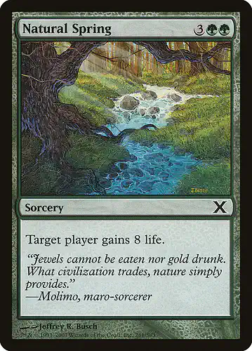 Natural Spring - 10e Spoiler