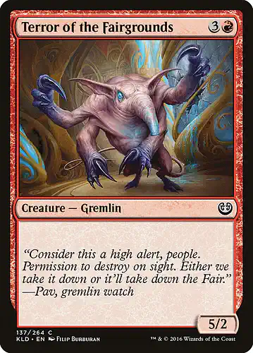 Terror of the Fairgrounds - kld Spoiler
