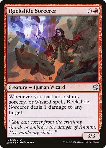 Rockslide Sorcerer - znr Spoiler