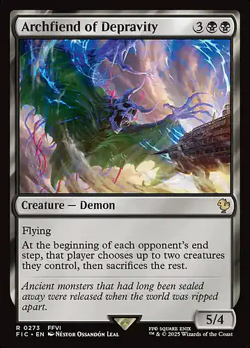 Archfiend of Depravity - fic Spoiler